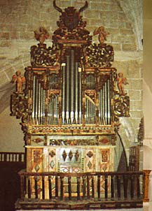 Órgano de la iglesia de San Pedro de Tordesillas