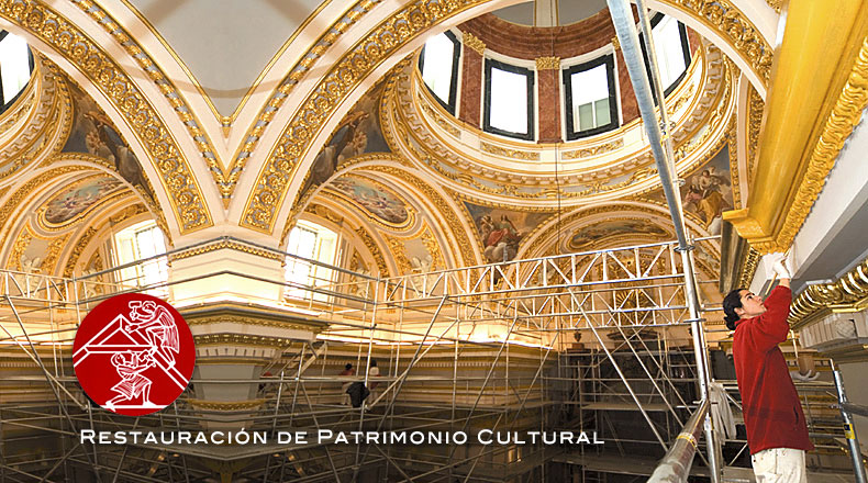 Restauración de Patrimonio Cultural - Colegiata del Palacio Real de La Granja