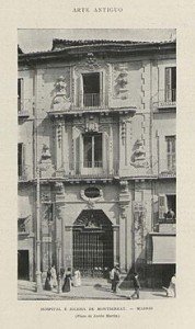 Fachada del Hospital de Montserrat 1904