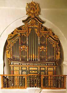 Organ in the main church, Fontiveros