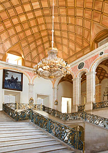 Escalera principal del Palacio Real de Aranjuez