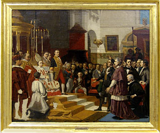 Cuadro El juramento de las Cortes de Cádiz