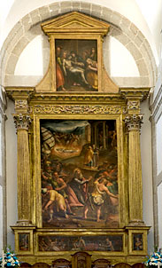 Retablo Mayor y Tornavoz de la Iglesia de San Bernabé de El Escorial