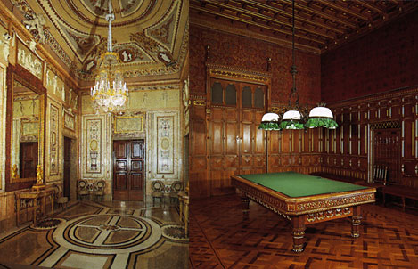 Salones de Dña. Mª Luisa de Parma del Palacio Real de Madrid