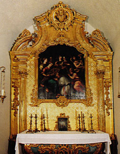 Retablo de la ermita de San Ildefonso de la Granja