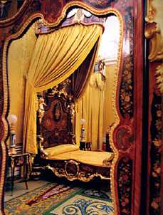Dormitorio de la Reina del Palacio Real de Aranjuez