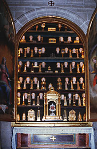 Retablo relicario de San Jerónimo de la Basílica del Monasterio de San Lorenzo de El Escorial