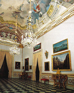Salones del Palacio Real de la Granja (Segovia)