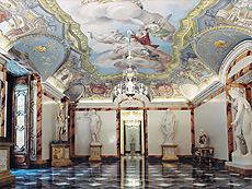   Salones realizados en estuco mármol - Palacio Real de La Granja