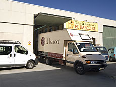   Instalaciones de la empresa El Barco en Collado Villalba (Madrid)
